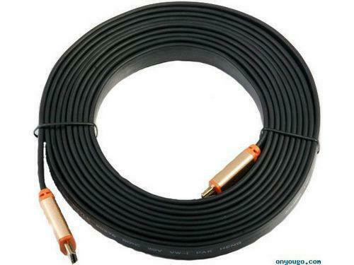 

Atlona ATF14031B-7 7m 23ft Flat HDMI Cable HDMI 1 3 Rated Black