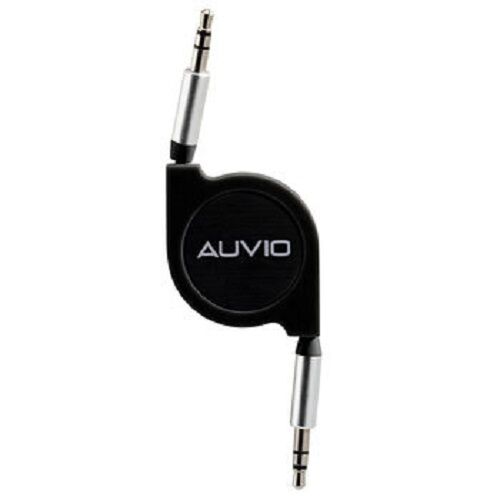

Audio Cable Auvio Retractable 1 8 (3 5mm) Audio Cable Black - NEW