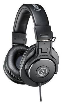Audio-Technica ATH - M30X Over Ear Headphone (Black)