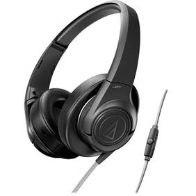 Audio-Technica ATH-AX3IS Over Ear Wired Headphone (Black)