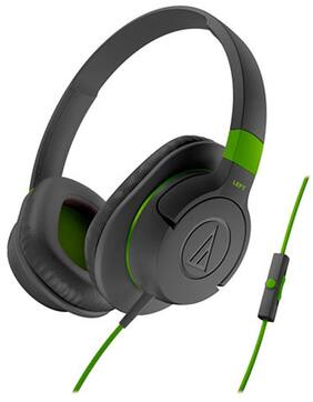 Audio-Technica ATH-AX1IS GY Over Ear Wired Headphone (Grey)