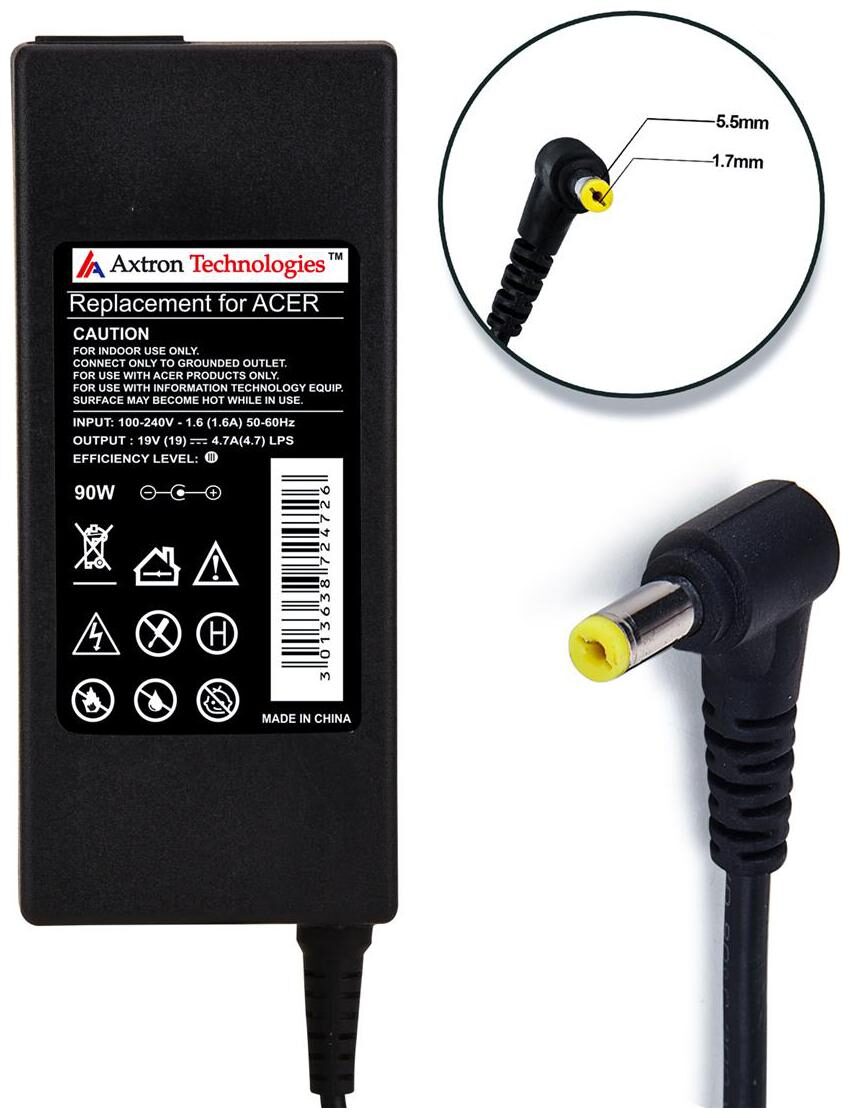 

Axtron Technologies 90W Replacement adapter for Acer 19V 4 7A