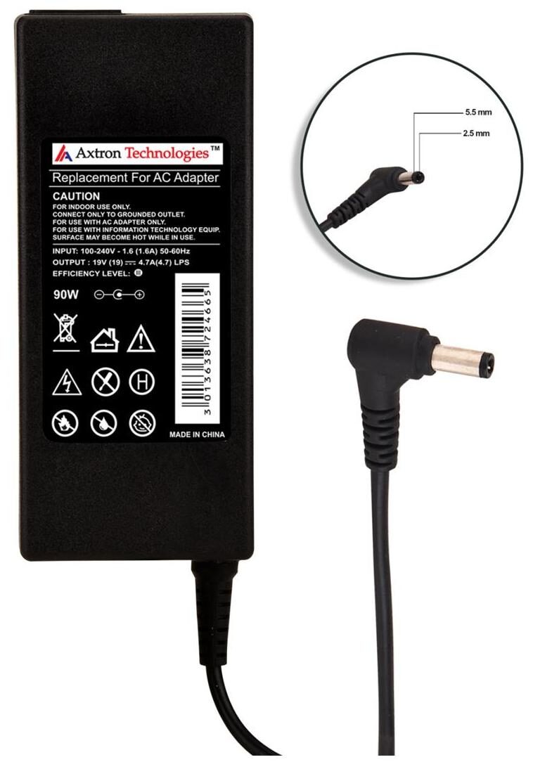 

Axtron Technologies 90W Replacement Adapter for Liteon 19V 4 7A