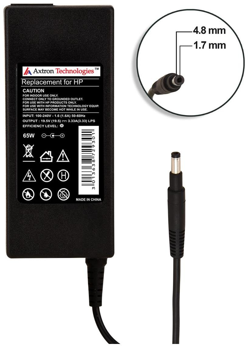 

Axtron Technologies 65W Replacement adapter for HP 19 5V 3 33A (SpectreBook)