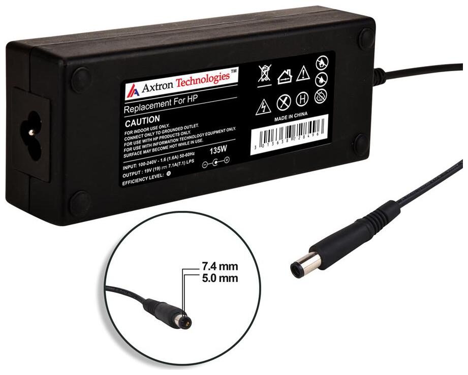 

Axtron Technologies 135W Replacement adapter for HP 19V 7 1A