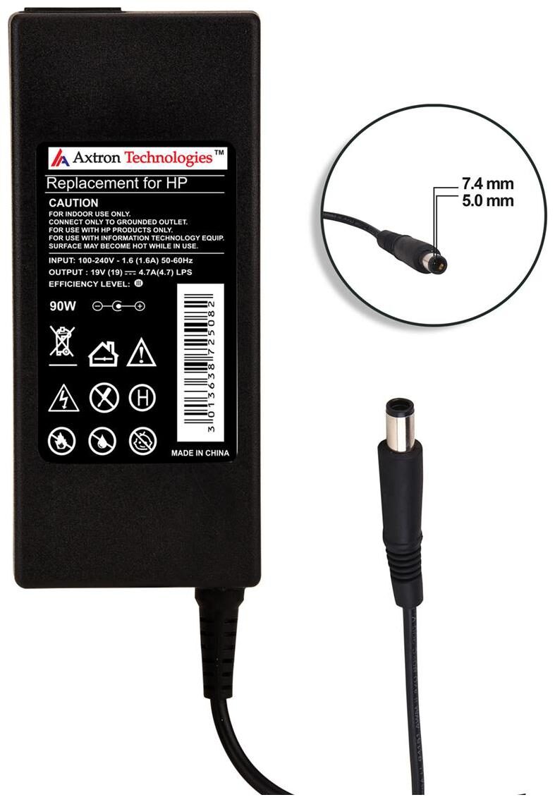 

Axtron Technologies 90W Replacement adapter for HP 19V 4 7A
