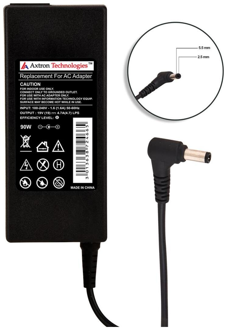 

Axtron Technologies 90W Replacement Adapter for Compaq 19V 4 7A