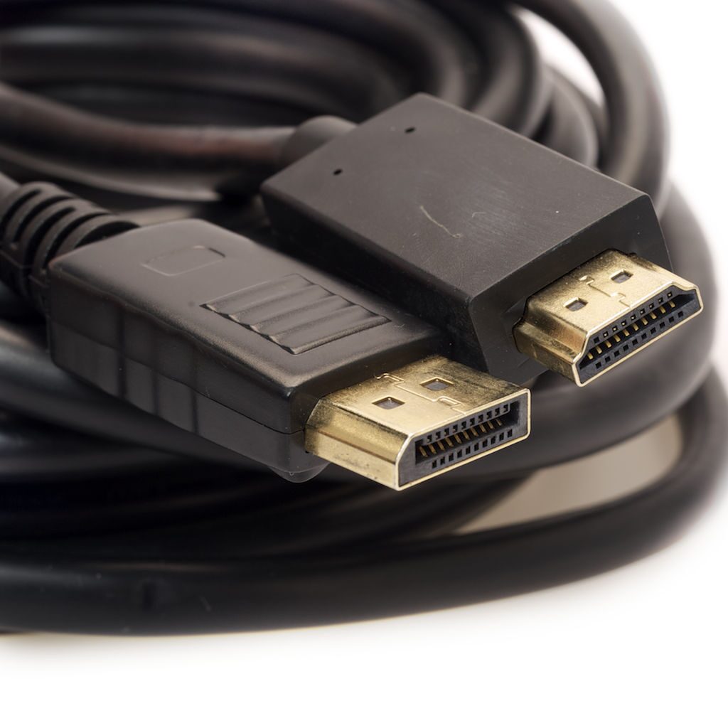 

AYA Displayport Male to HDMI Male 28AWG with Audio Cable Full HD1080p 3Ft -15Ft