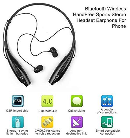 

AZANIA PRO-2-ADVANCE In-Ear Bluetooth Headset ( Black )