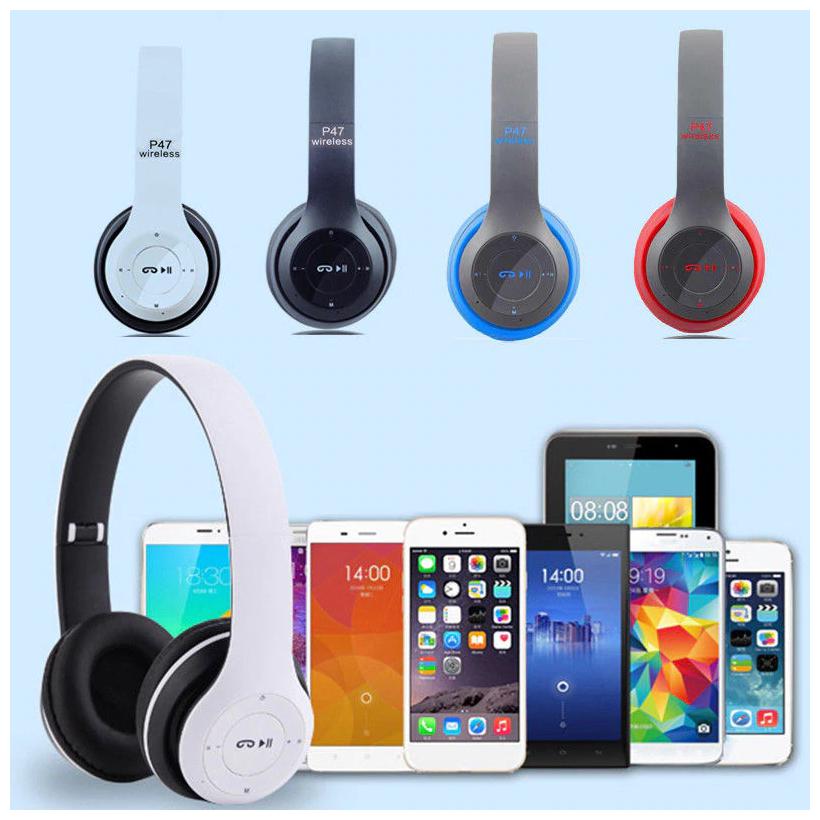 

AZANIA On-Ear Bluetooth Headset ( Assorted )