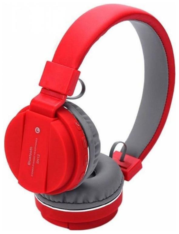 

AZANIA On-Ear Bluetooth Headset ( Red )