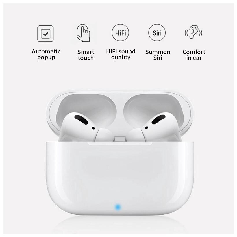 

AZANIA AIR PODS In-Ear Bluetooth Headset ( White )