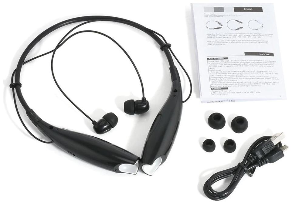 

AZANIA HBS- 730 In-Ear Bluetooth Headset ( Black )