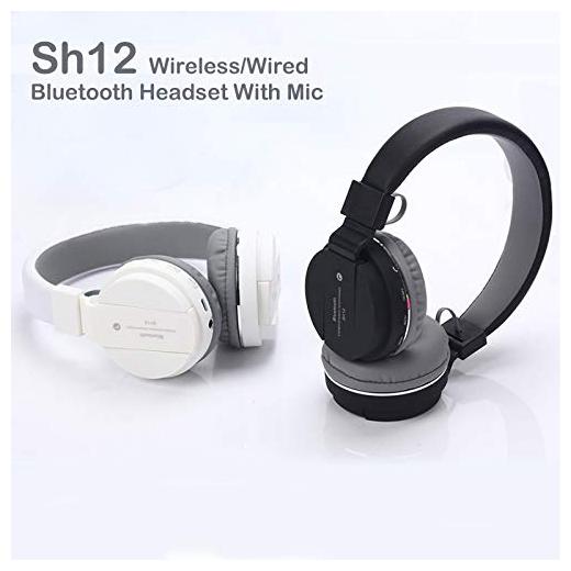 

AZANIA SH - 12 Wireless Bluetooth Headphones On-Ear Bluetooth Headset ( Assorted )