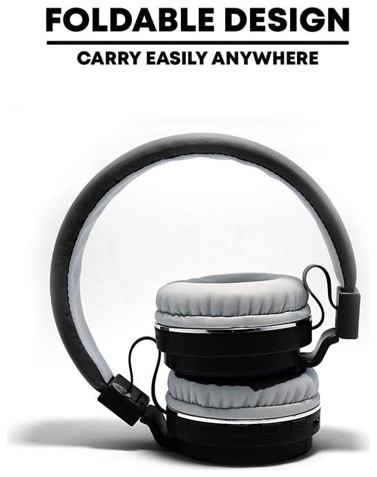 

AZANIA SH - 12 Wireless Bluetooth Headphones On-Ear Bluetooth Headset ( Black )