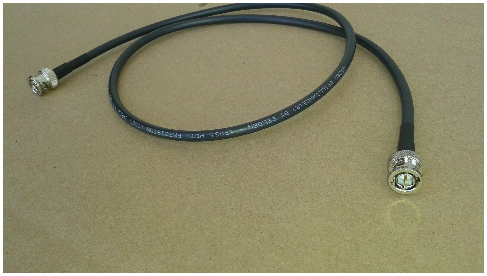 

BELDEN 1505A RG-59 HDTV SDI HD VIDEO 4 5 GHZ BNC male TO BNC male cable 6FT