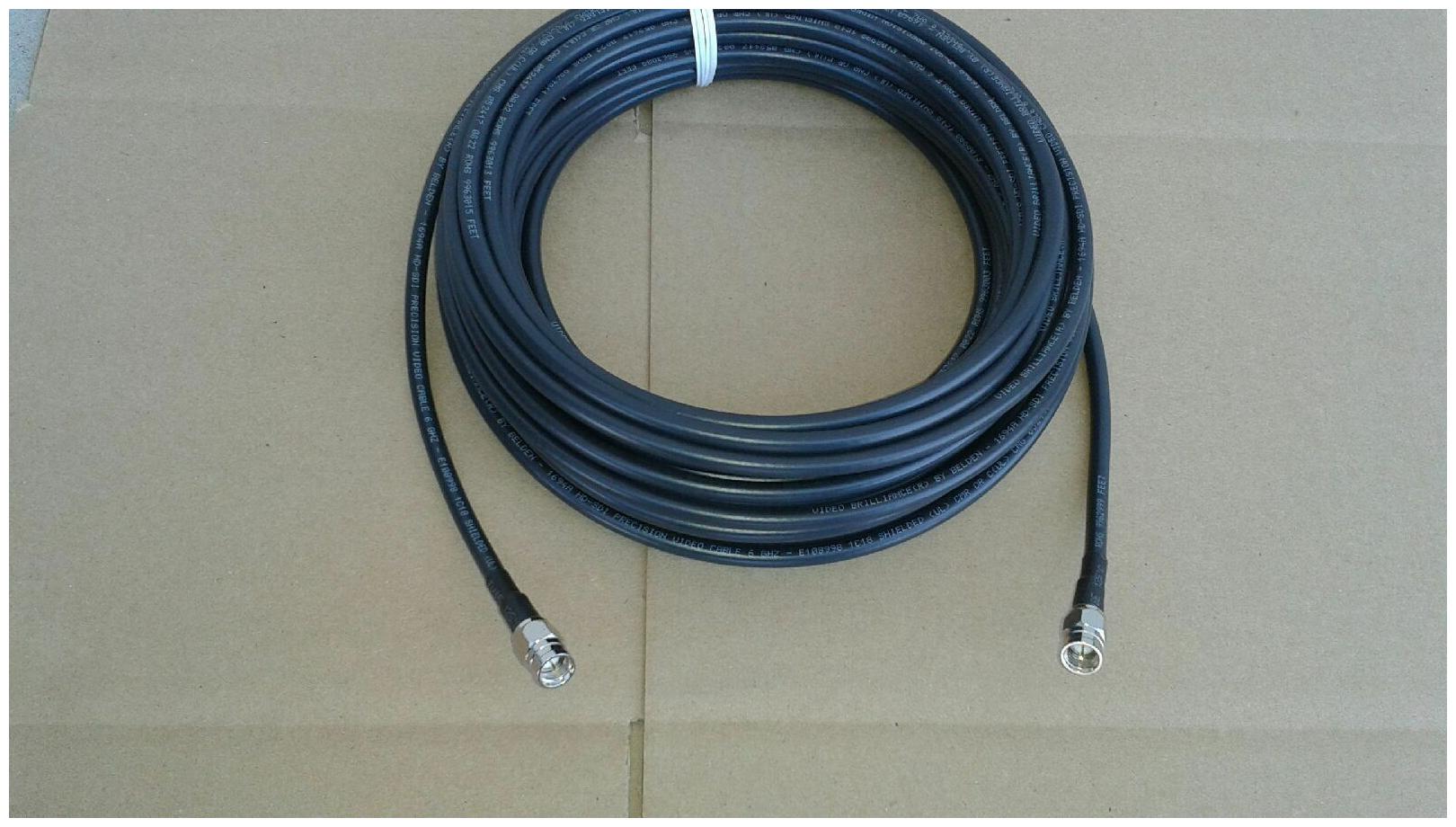 

BELDEN 1694A Digital Video Cable RG-6 F Male to F Male 75 ohm 50 FT