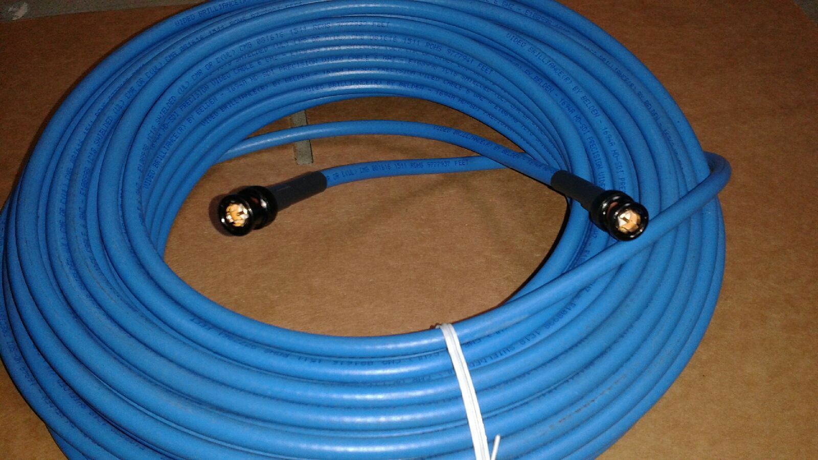 

Belden 1694A HD-SDI RG-6 Digital Video Cable 4 5 GHZ BNC Male to BNC Male 50 ft