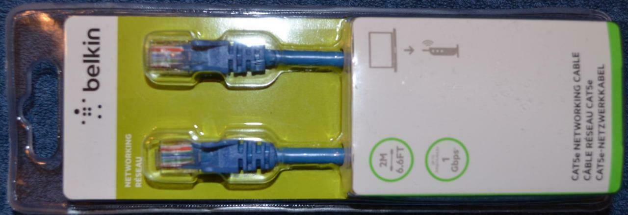 

Belkin Cat5e Network Patch Cables NEW