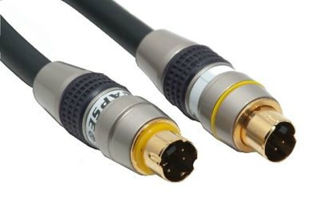 

Belkin High Performance 6 Ft S-Video Cable for PC TV DVD VCR F8C265-6