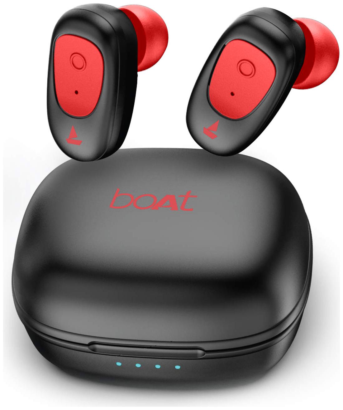 

boAt Airdopes 201 True Wireless Bluetooth Headset ( Red )