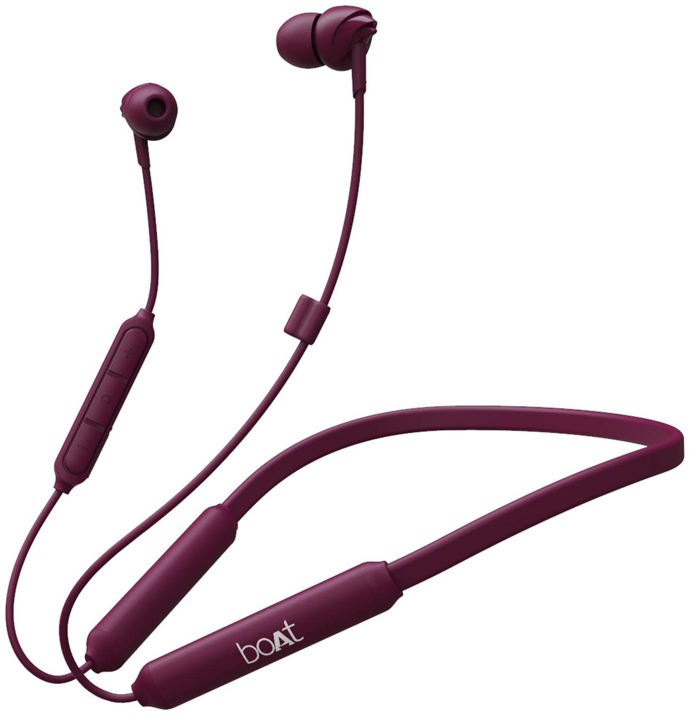 

boAt 100 Wireless In-Ear Bluetooth Headset ( Maroon )