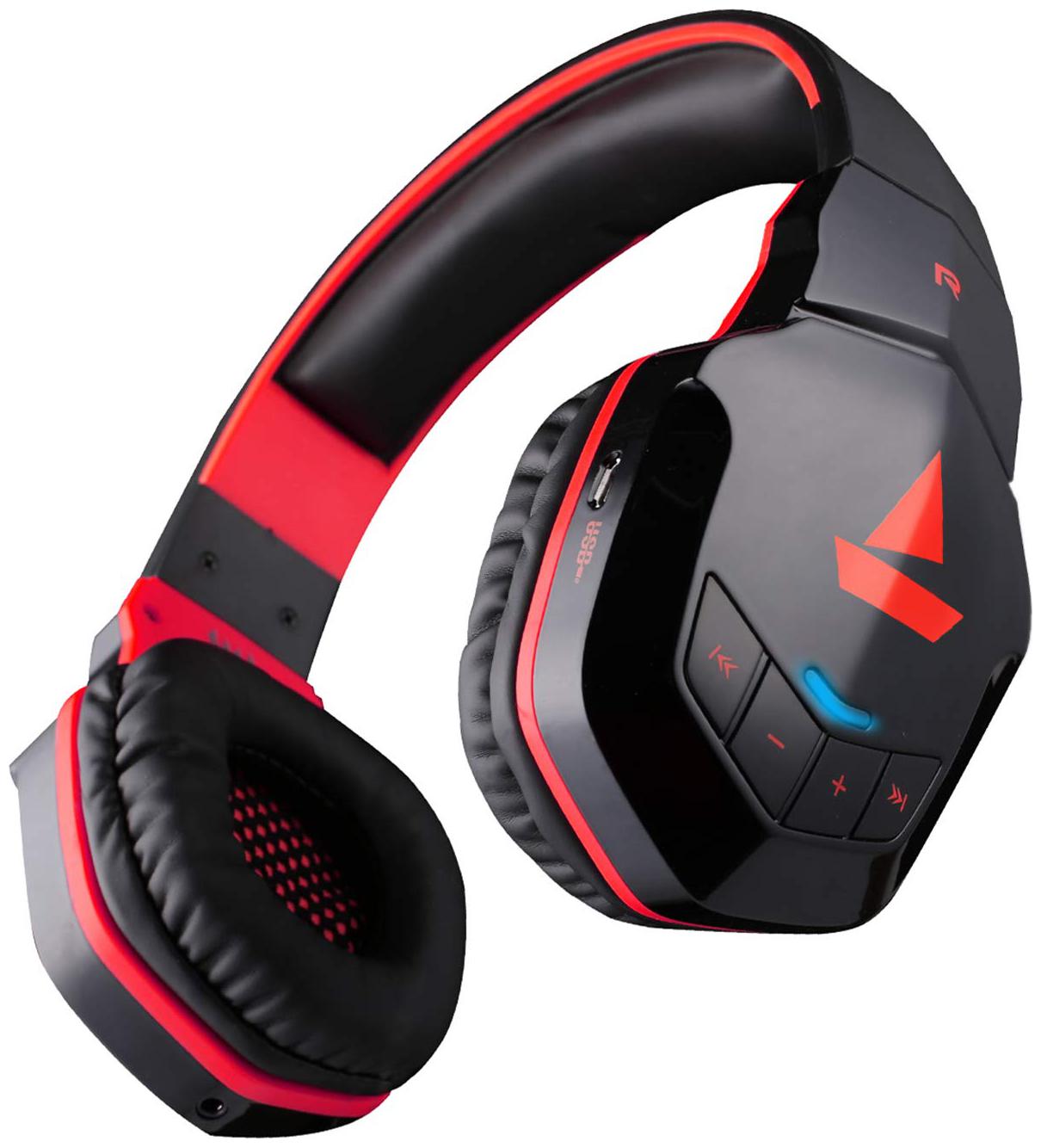 

boAt Rockerz 510 Rockerz 510 Over-Ear Bluetooth Headset ( Black Red )