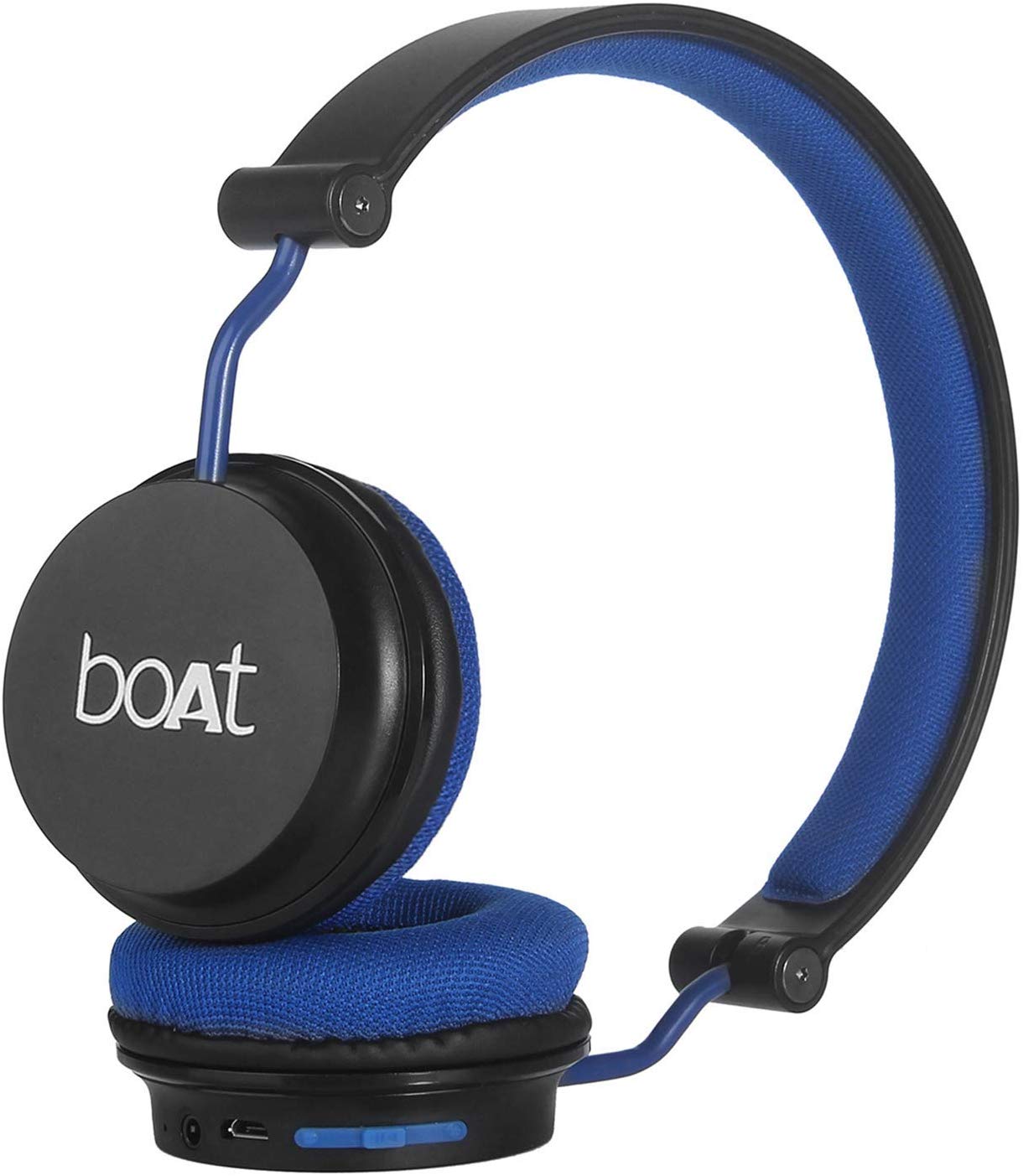 

boAt Rockerz 400 On-Ear Bluetooth Headset ( Black Blue )