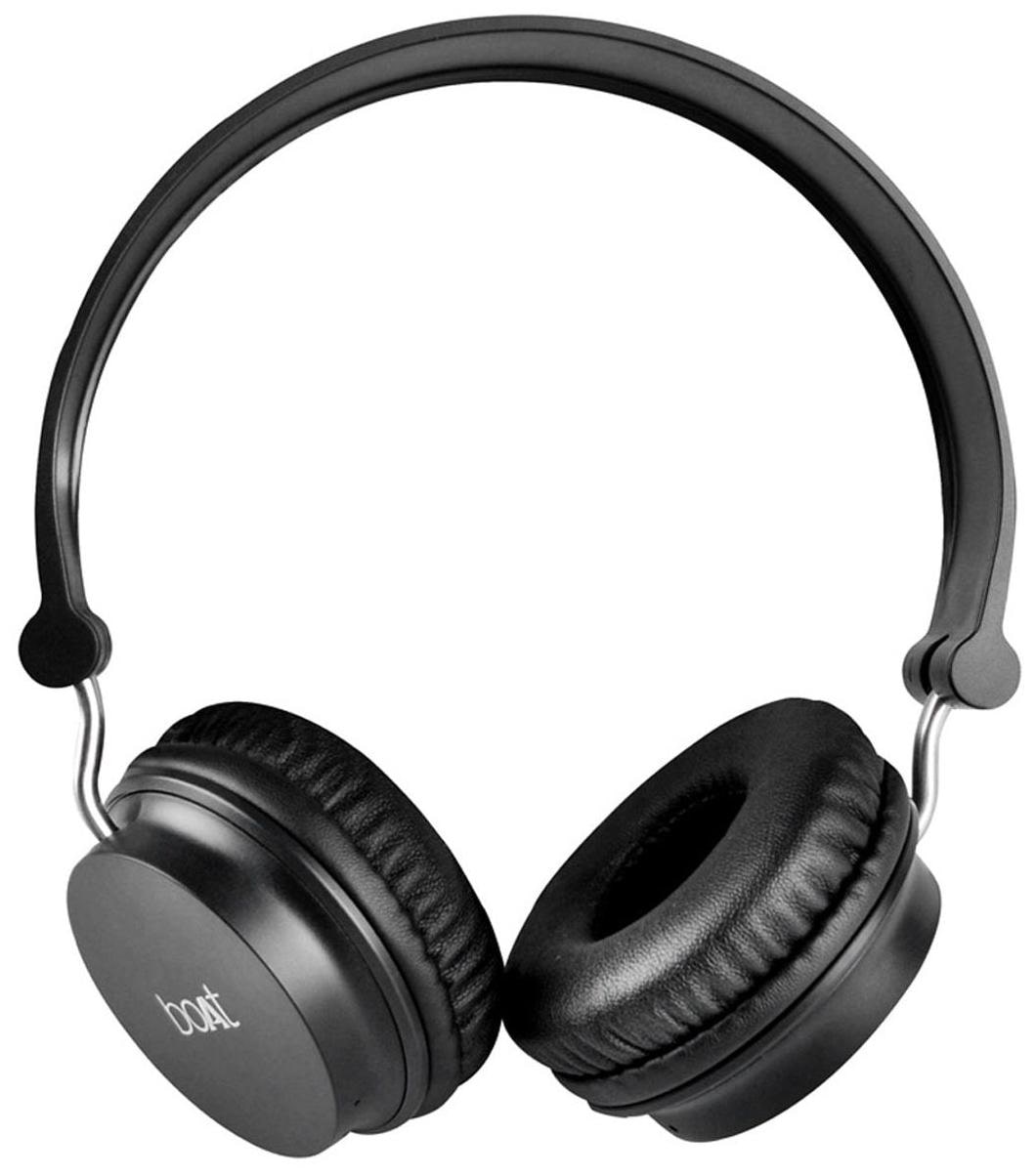 

boAt Rockerz 400 Super Extra Bass On-Ear Bluetooth Headphones with Mic (Black)