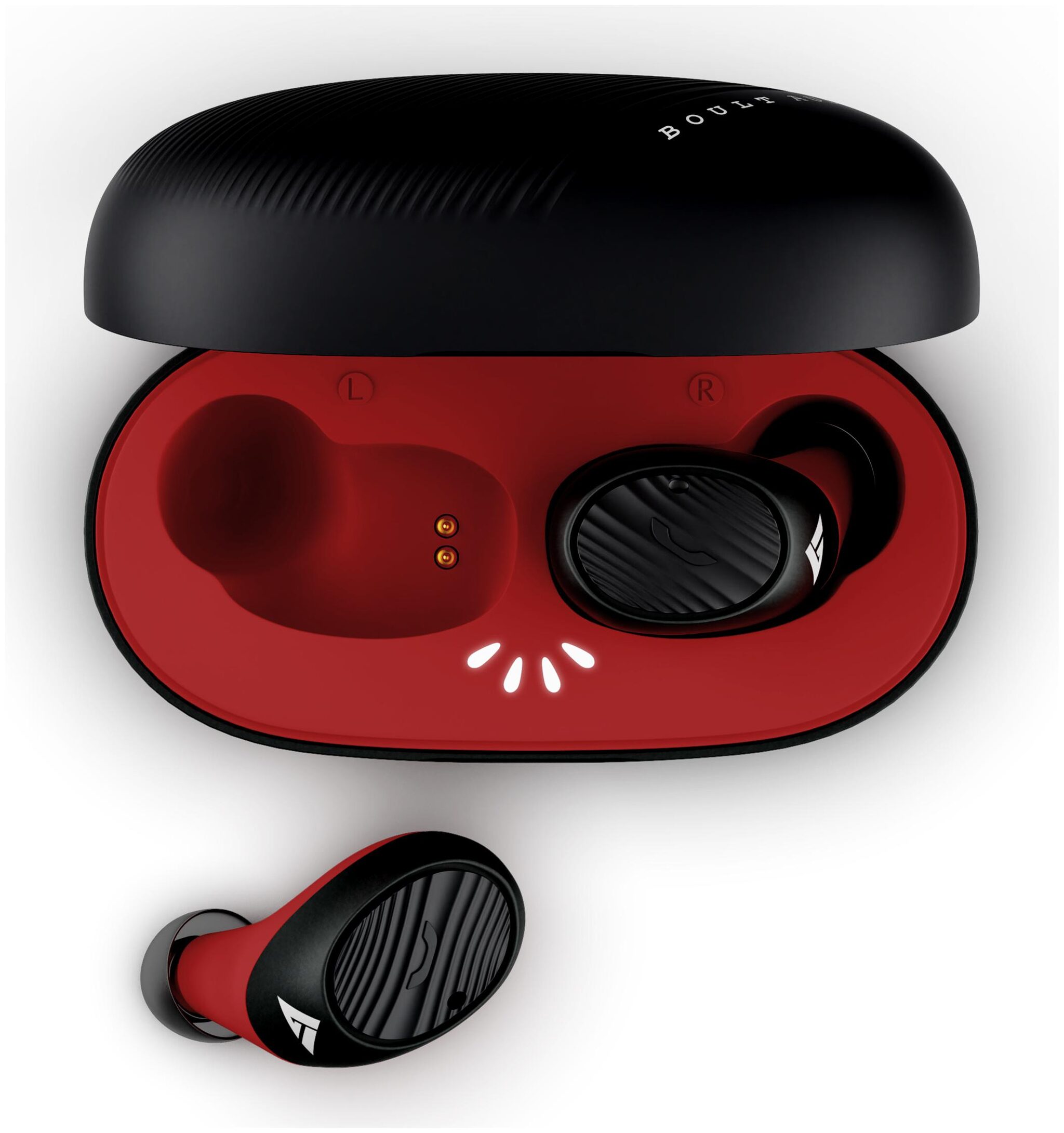 

Boult Audio AirBassLivebuds True Wireless Bluetooth Headset ( Red )