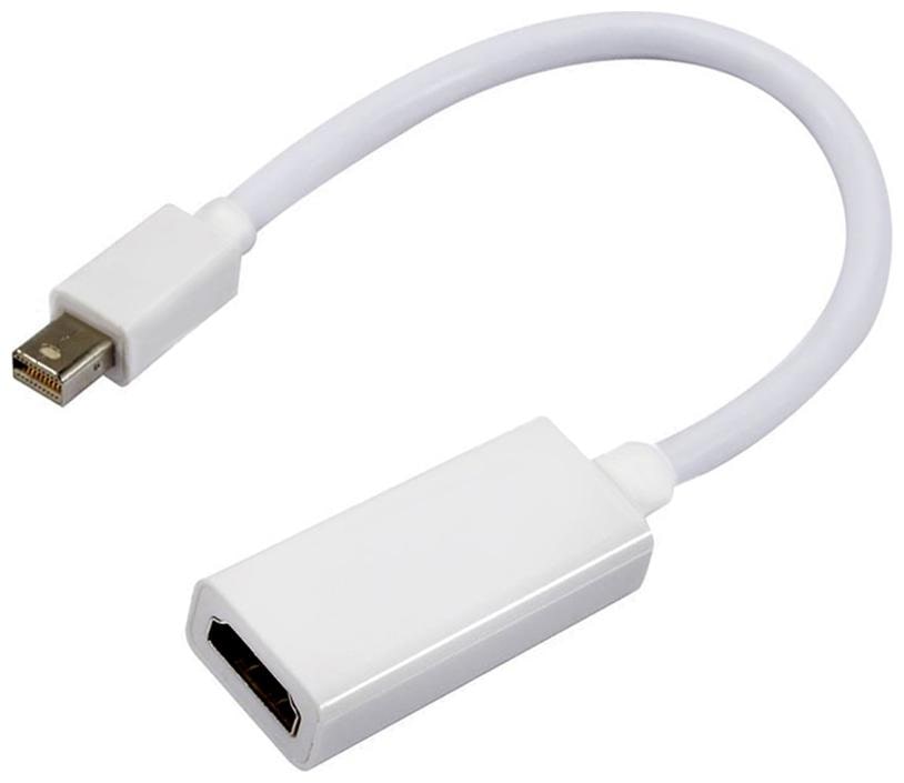 

BOXNUBE Mini Display Port DP to HDMI Adapter Converter Cable for Macbook iMacPS3 HDTV PC supports Full HD (White)