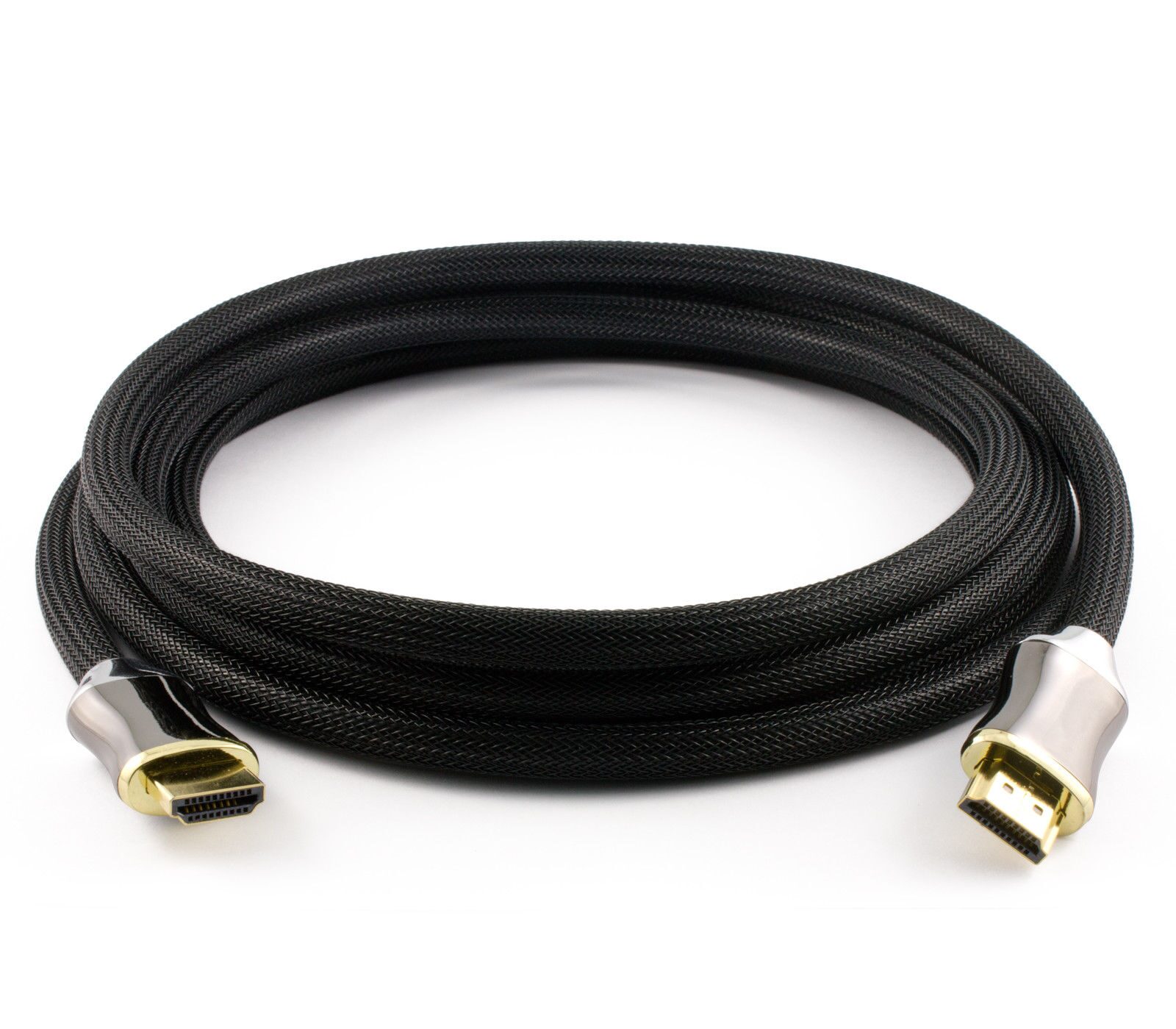 

Braided Ultra HD HDMI Cable High Speed Ethernet HDTV 2160P 4K 3D 18Gbps US