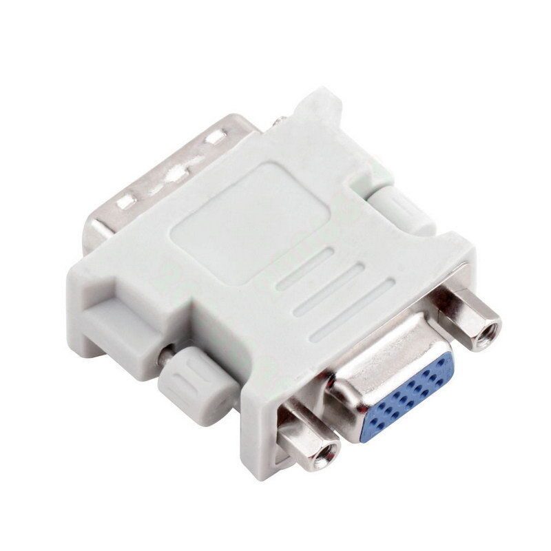 

Brand New DVI DVI-I 24 5 Pin Male to VGA Female M-F Video Adaptor Converter