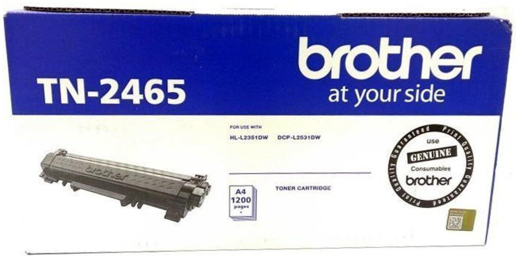 

Brother TN-2465 Toner Cartridge