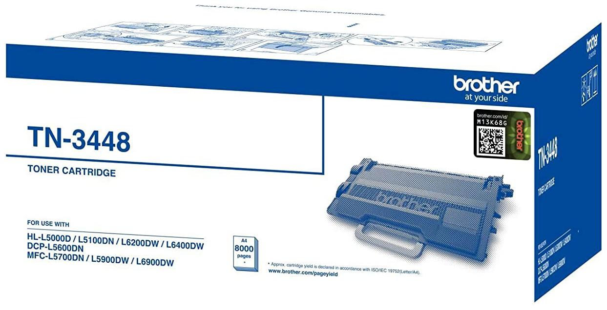 

Brother TN-3448 Black Toner Cartridge