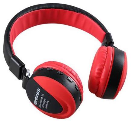 

BTK Trade Over-Ear Bluetooth Headset ( Red Black )