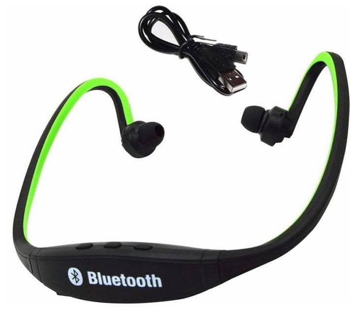 

BTK Trade BS19C In-Ear Bluetooth Headset ( Green Black )
