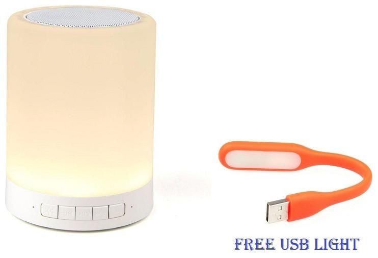 

BTK Trade CL-671 TOUCH LAMP Bluetooth Portable speaker ( Yellow )