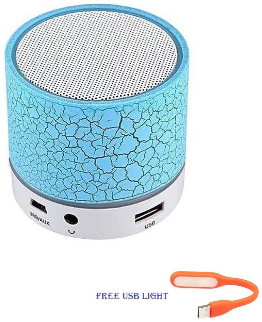 

BTK Trade S10 Bluetooth Portable speaker ( Blue )
