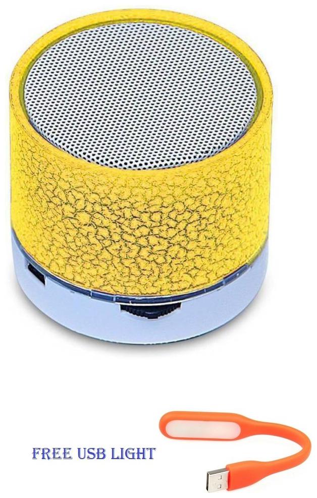 

BTK Trade S10 Bluetooth Portable speaker ( Yellow )