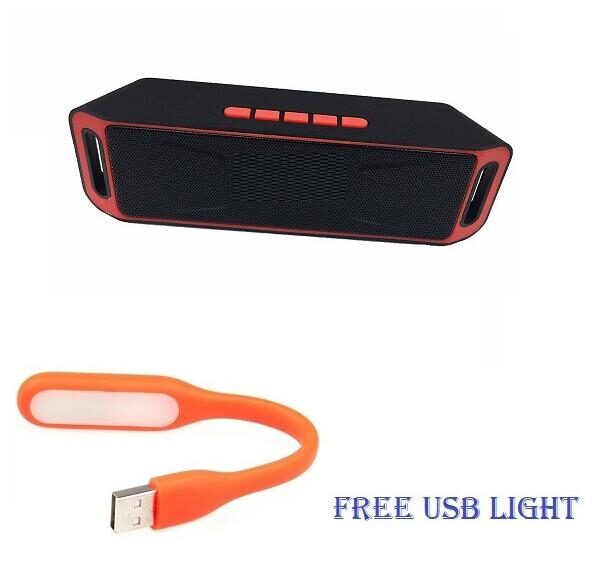 

BTK Trade S208 Bluetooth Portable speaker ( Red )