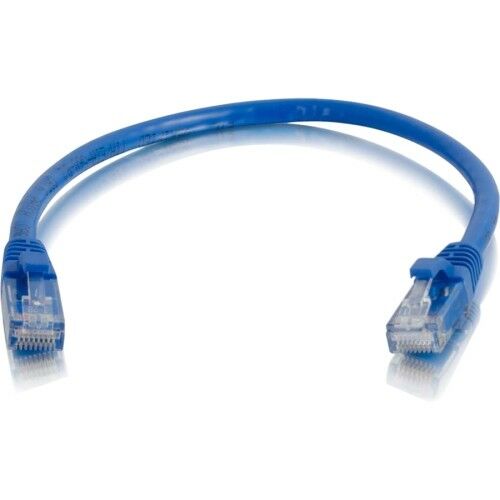 

C2G 00952 C2G 6in Cat6 Snagless Unshielded (UTP) Network Patch Cable - Blue - Ca