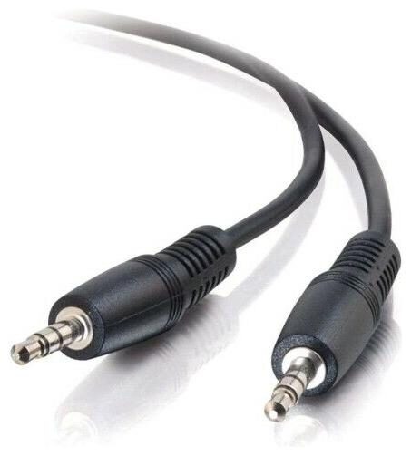 

C2G 40413 C2G 6ft 3 5mm M M Stereo Audio Cable - 6ft - Black