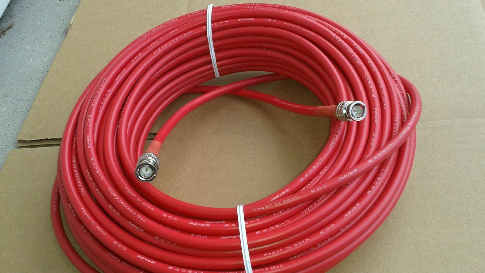 

CANARE L-5CFB HD-SDI RG-6 Digital Video Cable 75 ohm BNC Male to BNC Male 25 FT