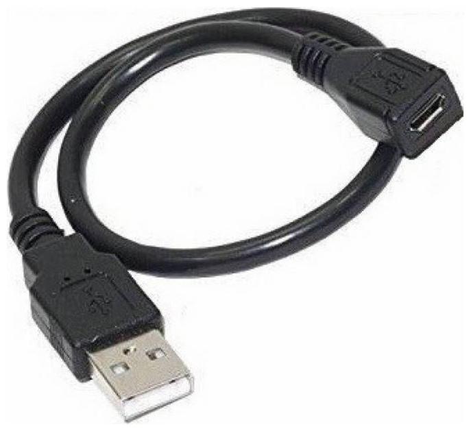 

CAPSLOCK 1300 e2 e3 Fingerprint Scanner Micro USB Female to Male Cable for OTG Morpho (Black)