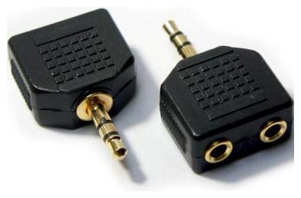 

Capslock 3 5 mm Male To Two 3 5 mm Female Stereo Audio Cable (Pack of 2)