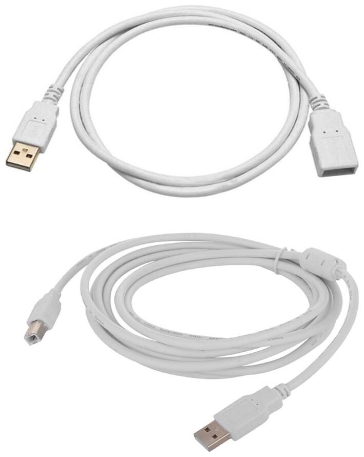 

CAPSLOCK Combo Of Usb Extension Cable 3 0 1 25m USB printer Cable 1 25m