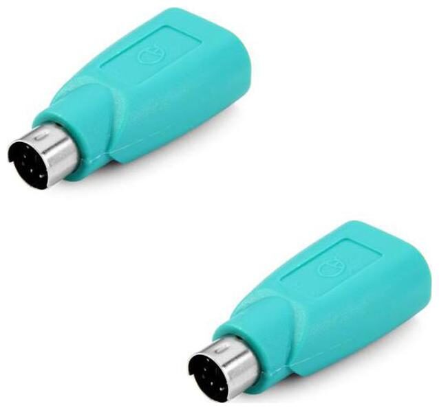 

Capslock Ps2 Male To Usb Female Converter (Package Include 2 X Adapter)