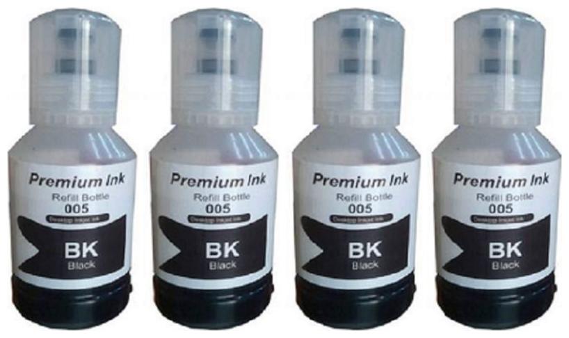 

Cartridge Vista Compatible Epson 005 Ink Black Pack of 4 Ink bottle for Compatible Printers Epson M1100 M1120 M2140 M3170 M1140 M2170 M1180 M3140 M1170 M3180