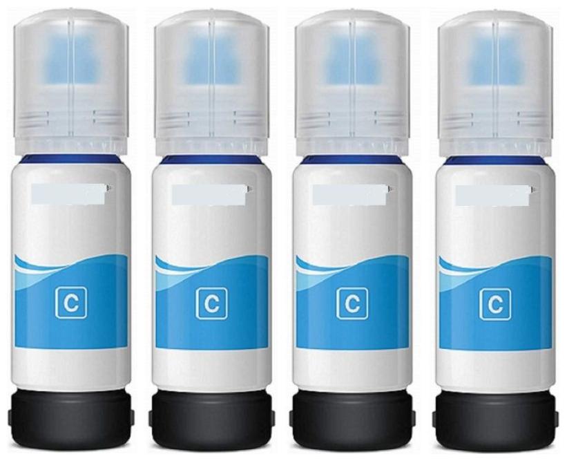 

Cartridge Vista Compatible Epson 001 Ink Cyan Pack of 4 Ink bottle for Compatible Printers Epson L4150 L4160 L6160 L6170 L6190